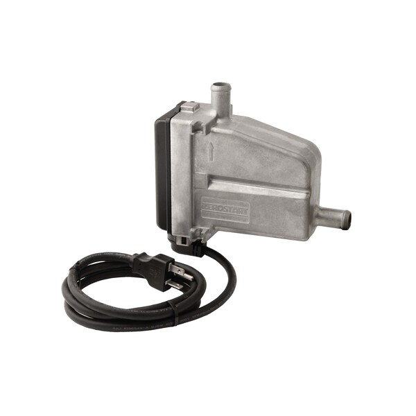 Circulation Heater, Regulating Thermostat - 1000W 240V 4.2A, 5/8in. Hose, 80-100 deg F 27-38 deg C